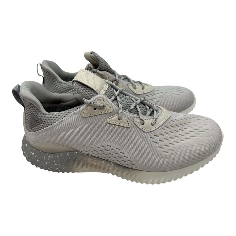 Adidas Reigning Champ x Alphabounce Shoes Men Sz 10.5 Chalk Grey Sneakers CG5328 - Picture 2 of 10